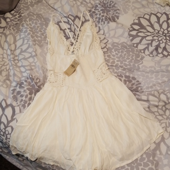 White AE Romper - Picture 2 of 3